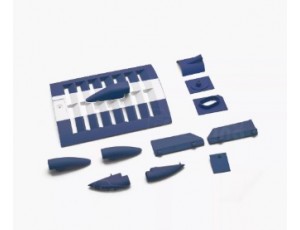 Freewing J-10A Vigorous Dragon Blue 90mm EDF Jet Auxiliary Intake Port